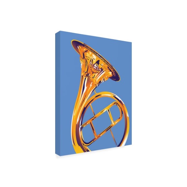 David Chestnutt 'French Horn 8' Canvas Art,18x24